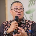 Direktur Utama PT Pertamina Geothermal Energy Tbk (PGEO), Ahmad Yani, saat sesi wawancara di Jakarta International Convention Center (JICC), Senayan, Jakarta, Rabu (19/8/2026). (CNBC Indonesia/Faisal Rahman)