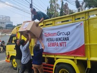 Konektivitas Digital Kembali Normal 100%, TelkomGroup Tuntaskan Perbaikan Infrastruktur Pascagempa NTT (Dok TelkomGroup)