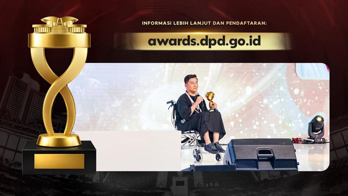 Kesempatan Terakhir! Pendaftaran DPD RI Awards 2026 Ditutup Besok