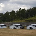 Kemenkes mempercepat pembangunan rumah sakit lapangan di Kabupaten Manggarai usai terdampak gempa NTT. (Dok. Kemenkes)