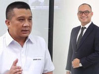 Kolase Wakil Ketua Umum Koordinator Bidang Organisasi, Komunikasi, dan Pemberdayaan Daerah Kamar Dagang dan Industri (KADIN) Indonesia Erwin Aksa dan Sekretaris Jenderal Himpunan Pengusaha Muda Indonesia (HIPMI), Anggawira. (Istimewa)