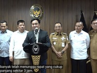 Konferensi Pers Penyelesaian Terpadu Permasalahan Hukum dan Wilayah Operasi PT Timah. (Tangkapan layar youtube)