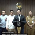 Konferensi Pers Penyelesaian Terpadu Permasalahan Hukum dan Wilayah Operasi PT Timah. (Tangkapan layar youtube)