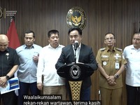 Konferensi Pers Penyelesaian Terpadu Permasalahan Hukum dan Wilayah Operasi PT Timah. (Tangkapan layar youtube)