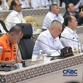 Menteri Perhubungan Dudy Purwagandhi dalam rapat kerja bersama Komisi V DPR RI di Gedung DPR, Rabu (19/8/26). (CNBC Indonesia/Ferry Sandi)