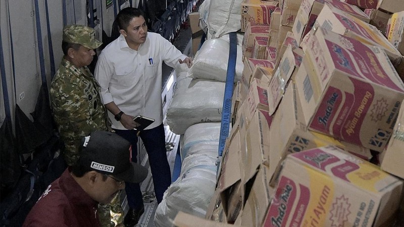 Pengiriman Bantuan bagi Masyarakat Terdampak Bencana di NTT