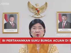 Perdana Pimpin RDG, Destry Umumkan BI Tahan Suku Bunga Acuan di 5,75%
