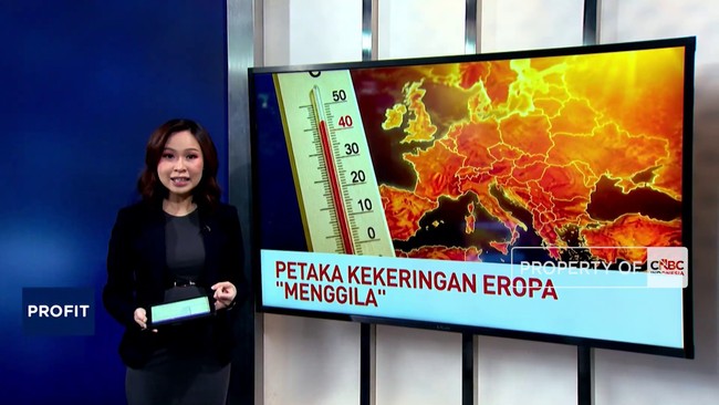 Video: Petaka Kekeringan Eropa 'Menggila'