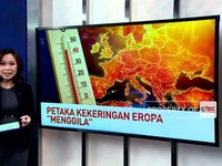 Petaka Kekeringan Eropa 'Menggila'