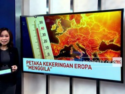 Petaka Kekeringan Eropa 'Menggila'