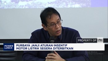 Purbaya Janji Aturan Insentif Motor Listrik Segera Diterbitkan