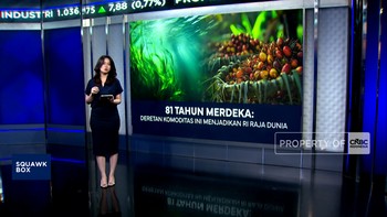 Video: 81 Tahun Merdeka: Deretan Komoditas Ini Menjadikan RI Raja Dunia