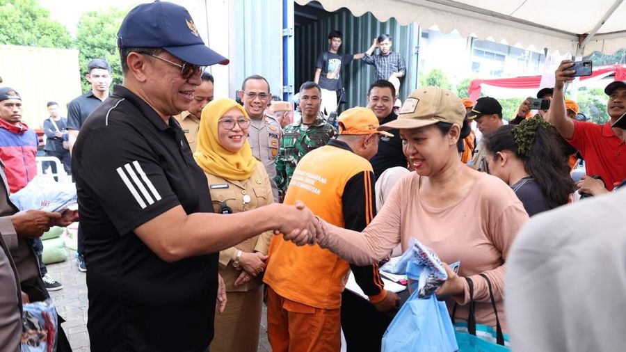 Wakil Menteri PANRB Purwadi Arianto menghadiri salah satu titik kegiatan "Jamuan Rakyat" di Jakarta (dok: Kementerian PANRB)
