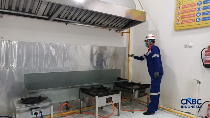 Dapur MBG mulai memanfaatkan CNG