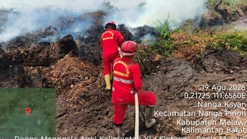 Karhutla Kalimantan Timur