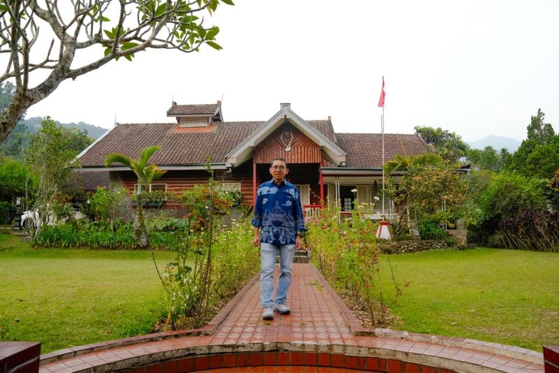 Menteri Kebudayaan Fadli Zon meresmkan villa soekarno di Puncak dan villa Hatta di Megamendung. (Dok Kementerian Kebudayaan)