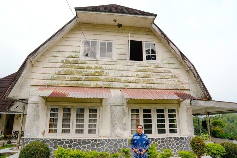Menteri Kebudayaan Fadli Zon meresmkan villa soekarno di Puncak dan villa Hatta di Megamendung. (Dok Kementerian Kebudayaan)