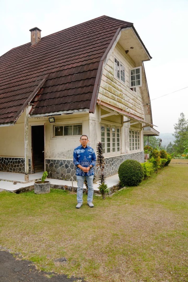 Menteri Kebudayaan Fadli Zon meresmkan villa soekarno di Puncak dan villa Hatta di Megamendung. (Dok Kementerian Kebudayaan)