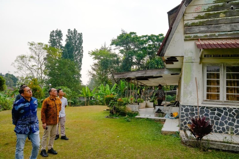 Menteri Kebudayaan Fadli Zon meresmkan villa soekarno di Puncak dan villa Hatta di Megamendung. (Dok Kementerian Kebudayaan)