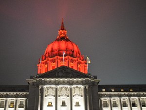 Saat Merah Putih Berkibar di Balai Kota San Francisco