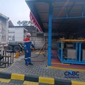 PGN memperluas pemanfaatan CNG baik jaringan gas maupun tabung di Sleman, Yogyakarta, Kamis (20/8/2026). (CNBC Indonesia/Pratama Guitarra)