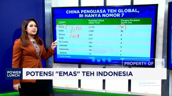 Potensi "Emas" Teh Indonesia