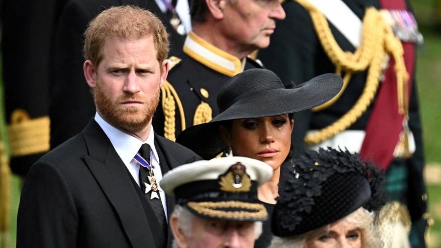 Profil harry Meghan. (REUTERS/Toby Melville)