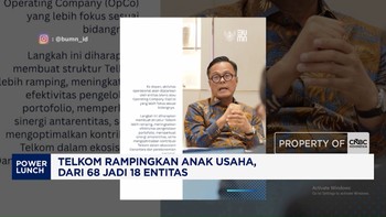 Telkom Rampingkan Anak Usaha, Dari 68 Jadi 18 Entitas