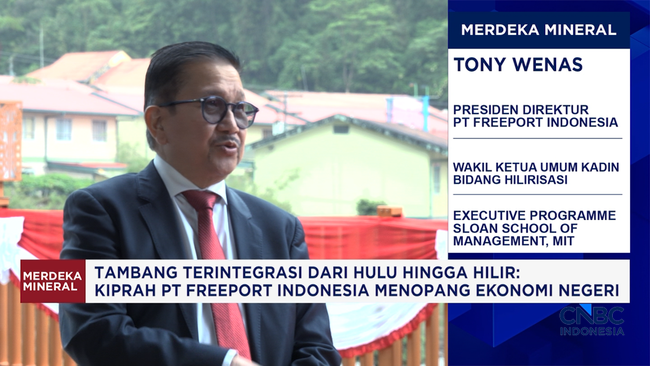 Video: Tony Wenas dan Kontribusi Freeport Indonesia Bagi Ekonomi Bangsa