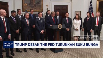 Trump Desak the Fed Turunkan Suku Bunga AS