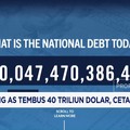 Utang AS Tembus 40 Triliun Dolar, Terbesar dalam Sejarah