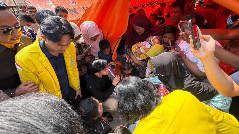 Wakil Presiden (Wapres) Gibran Rakabuming mengecek pemulihan pascagempa di Provinsi Nusa Tenggara Timur (NTT), Kamis (20/08/2026). (Foto Setwapres)