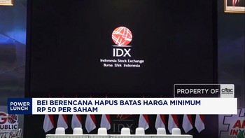 BEI Berencana Hapus Batas Harga Minimum Rp 50 Per Saham