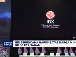 BEI Berencana Hapus Batas Harga Minimum Rp 50 Per Saham