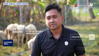 Bermula Dari Beasiswa Pendidikan, Pemuda Tuban Bangun Peternakan Domba Modern