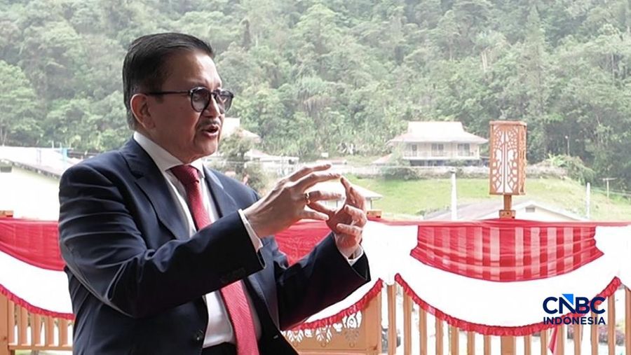 Direktur Utama PT Freeport Indonesia, Tony Wenas. (CNBC Indonesia/Firda Dwi Muliawati)