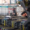 Ditjen Bea dan Cukai bersama BNN dan Polri merilis tangkapan penyelundup 2,6 ton sabu cair dan 1,57 juta rokok ilegal. (Dok Humas DJBC)