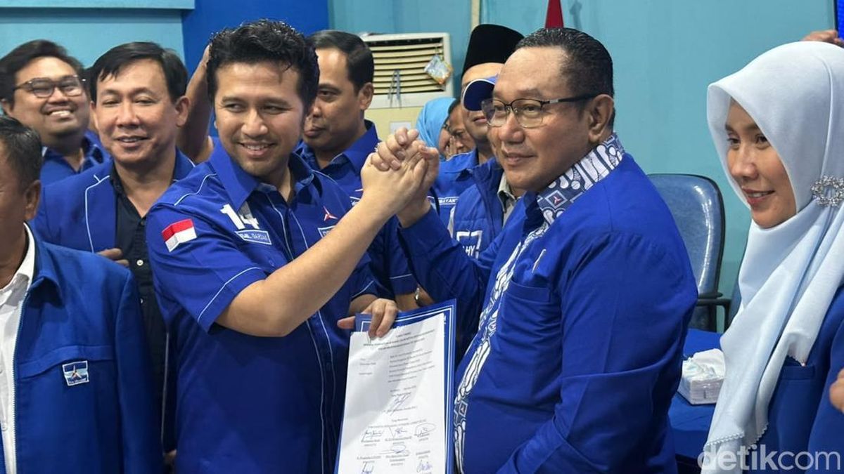 Emil Dardak Resmi Daftar Lagi Jadi Ketua Demokrat Jatim