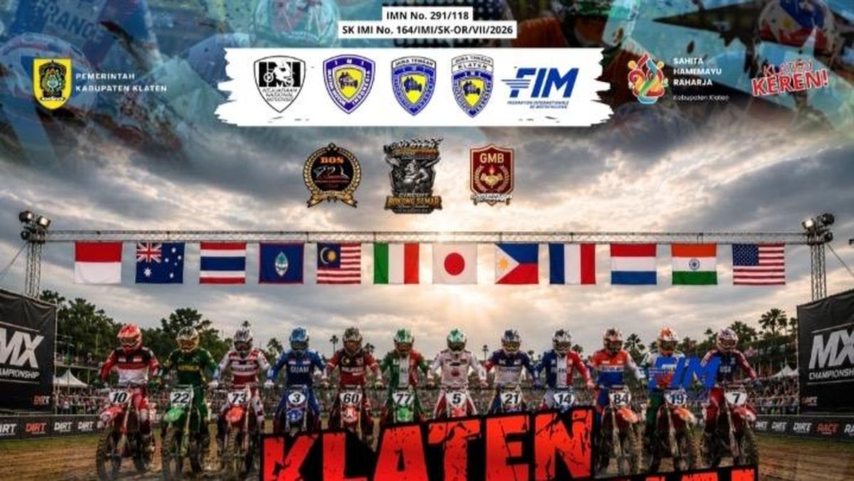 Catat ! Besok Klaten International Motocross dan Kejurnas di Rawa Jombor