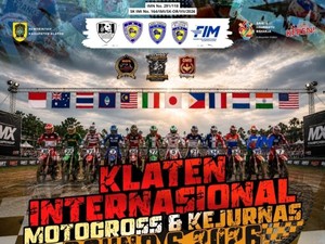 Catat ! Besok Klaten International Motocross dan Kejurnas di Rawa Jombor