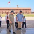 Tinjau sejumlah proyek strategis pembangunan Kawasan Nusantara pada Kamis (20/08/2026), Suharso Monoarfa apresiasi konsistensi dan progres pembangunan. (Dok Humas Otorita Ibu Kota Nusantara)