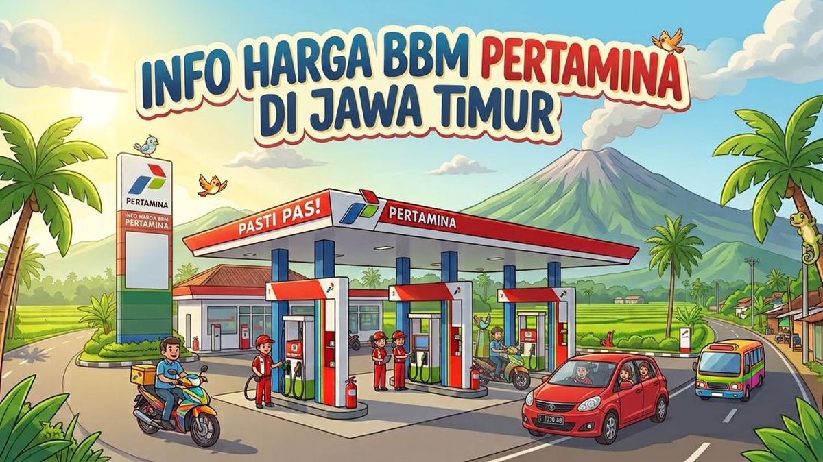 Cek Harga BBM Pertamina di Jawa Timur Hari Ini Pertamax hingga Dexlite