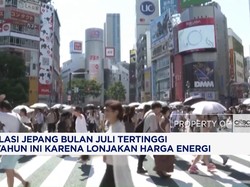 Inflasi Jepang Bulan Juli Tertinggi di Tahun Ini Karena Lonjakan Harga Energi