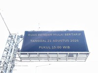 Jalan Tol Betung-Tempino-Jambi Seksi Bayung Lencir-Simpang Ness. (Dok. Hutama Karya)