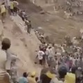 Lebih dari 100 orang tewas setelah tambang emas runtuh di Republik Afrika Tengah. (Tangkapan Layar Video X/@thee_alfa_house)