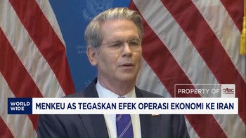 Menkeu AS Tegaskan Efek "Operasi Ekonomi" ke Iran