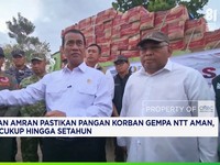 Mentan Amran Pastikan Pangan Korban Gempa NTT Aman