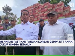 Mentan Amran Pastikan Pangan Korban Gempa NTT Aman