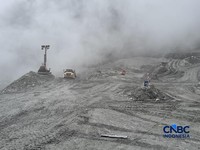 PT Freeport Indonesia (PTFI) memiliki area pertambangan tembaga terbesar di dunia. (CNBC Indonesia/Firda Dwi Muliawati)