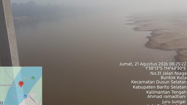 Kementerian PU Pastikan Sungai Barito Masih Bisa Dilalui Kapal